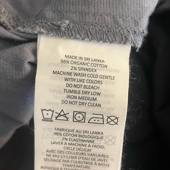 Prana Grey Elle Shorts Size 14/32 5 Inch Inseam Cotton Stretch Mid Rise - Picture 12 of 12